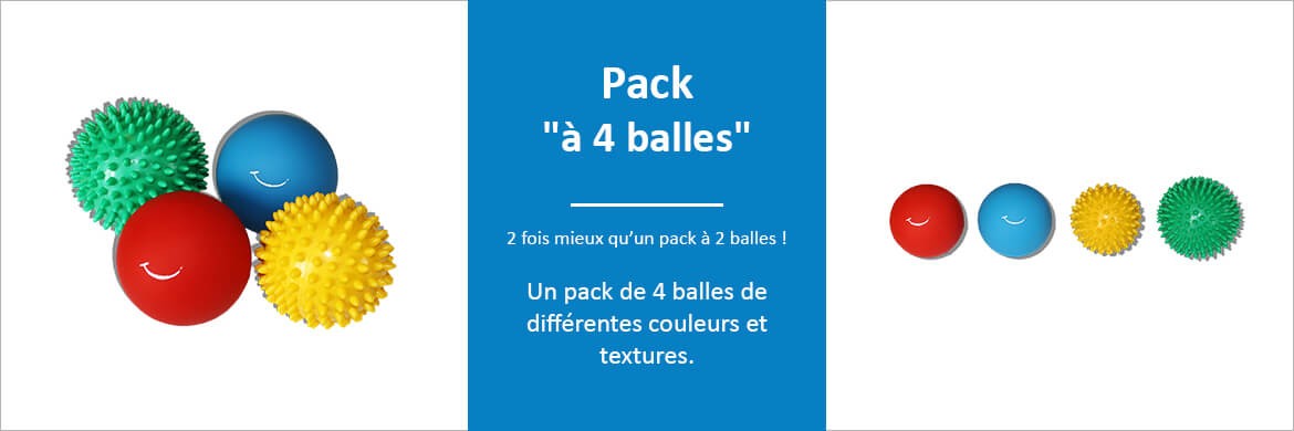 Pack à 4 balles